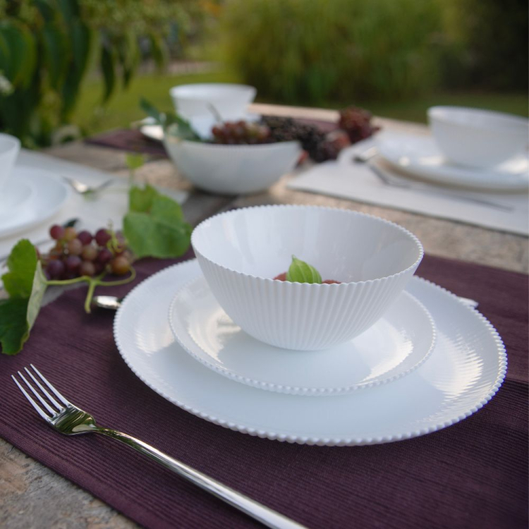 Salaterka AURORA 20,3cm biały